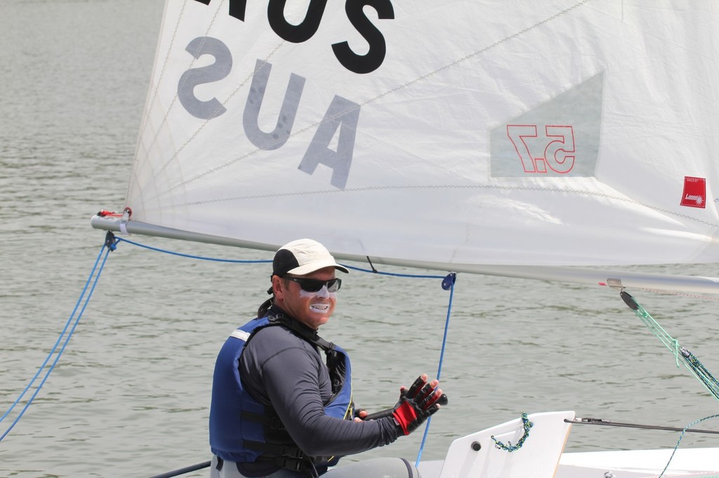 Old Laser, Old Sail © Laser Masters Worlds Media 2012 http://www.lasersailing.com.au